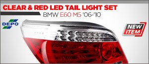 BMW E60 M5 Depo LED Tail Lights