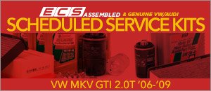VW MKV GTI 2.0T 40k & 60K Service Kits