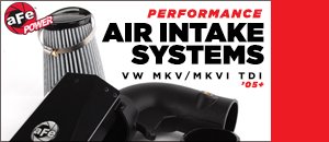 VW MKV/MKVI TDI AFE Performance Intake Systems