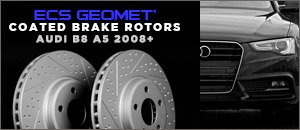 Audi B8 A5 ECS GEOMET&reg; Coated Rotors