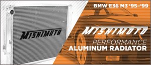 BMW E36 M3 Mishimoto Aluminum Radiator