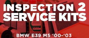 BMW E39 M5 Inspection II Service Kits
