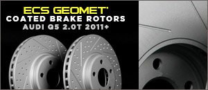 Audi Q5 2.0T ECS GEOMET&reg; Coated Rotors