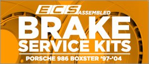 Porsche 986 Boxster Brake Service Kits
