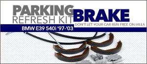 BMW E39 540i Parking Brake Refresh Kit