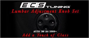 Audi B8 A4 ECS Lumbar Adjustment Knob Set