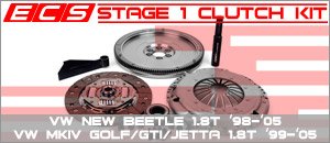 VW MKIV Golf/Jetta/New Beetle ECS Stage 1 Clutch Kit