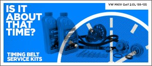VW MKIV Golf 2.0L Timing Belt Service Kits