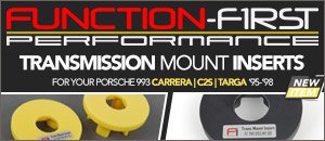 Porsche 993 Performance Transmission Mount Inserts