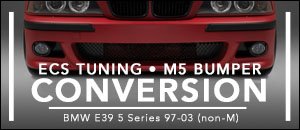 BMW E39 5 Series ECS Replica M5 Bumpers