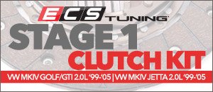 VW MKIV Jetta/Golf 2.0L ECS Stage 1 Clutch Kit
