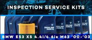 BMW E53 X5 Inspection Service Kits