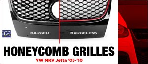 VW MKV Jetta JOM Honeycomb Grilles
