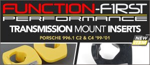 Porsche 996 C2/C4 Transmission Mount Inserts