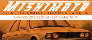 BMW E30 325 Mishimoto X-Line Radiator