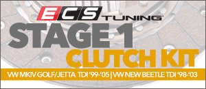VW MKIV Golf/Jetta/New Beetle ECS Stage 1 Clutch Kit