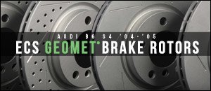 Audi B6 S4 ECS GEOMET&reg; Brake Rotors