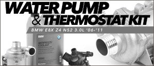 BMW E8x Z4 N52 3.0L Water Pump & Thermostat Kits