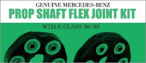 Mercedes-Benz W124 300E Propeller Shaft Flex Kit