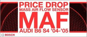 Audi B6 S4 Mass Air Flow Sensors