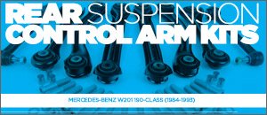 Mercedes-Benz W201 Rear Suspension Control Arm Kits