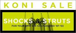 BMW E39 525i/528i/530i Koni Shocks & Struts
