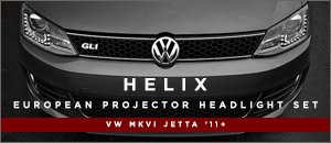 MKVI Jetta Helix European Projector Headlight Set