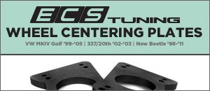 VW MKIV Golf/337/20th/New Beetle Wheel Centering Plates