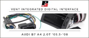 Audi B7 A4 2.0T Vent Integrated Digital Interface