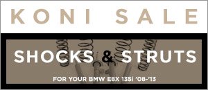 BMW E8X 135i Koni Suspension Parts