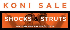 BMW E9X 335i/is RWD Koni Shocks & Struts