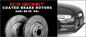 Audi B8 S5 GEOMET&reg; Coated Brake Rotors