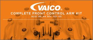 Audi B6 A4 30V Complete Front Control Arm Kit