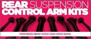 Mercedes-Benz W203 Rear Suspension Control Arm Kits