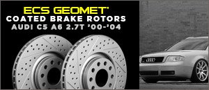 Audi C5 A6 2.7T ECS GEOMET&reg; Rotors