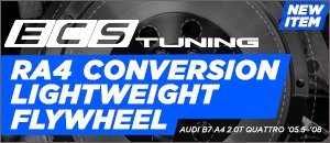 Audi B7 A4 2.0T ECS RA4 Lightweight Conversion Flywheel