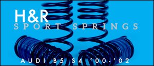 Audi B5 S4 H&R Springs
