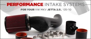 VW MKV Jetta 2.5L Performance Intakes