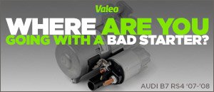 Audi B7 RS4 Valeo New Starter
