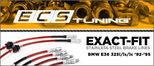BMW E36 325i/ic/is ECS Exact-Fit Brake Lines