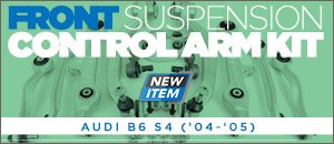 Audi B6 S4 Vaico Complete Front Control Arm Kit