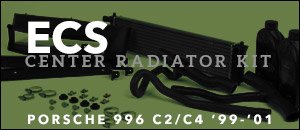 Porsche 996 C2/C4 ECS Center Radiator