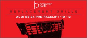 Audi B8 S4 Bremmen Grille Assembly