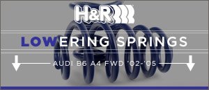 Audi B6 A4 FWD H&R Sport Springs