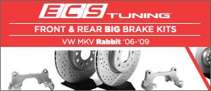 VW MKV Rabbit ECS Big Brake Kits