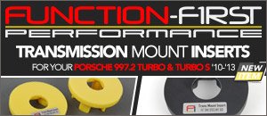 Porsche 997.2 911 Turbo/Turbo S Trans. Mount Inserts