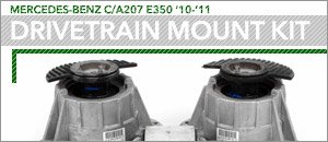 Mercedes-Benz C/A207 E350 Drivetrain Mount Kit