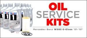 Mercedes Benz W203 C-Class Oil Service Kits