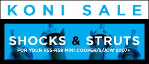 R55-R59 MINI Cooper/S/JCW Koni Shocks & Struts