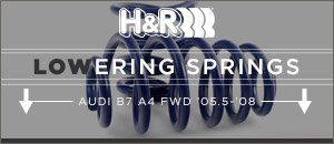 Audi B7 A4 FWD H&R Sport Springs